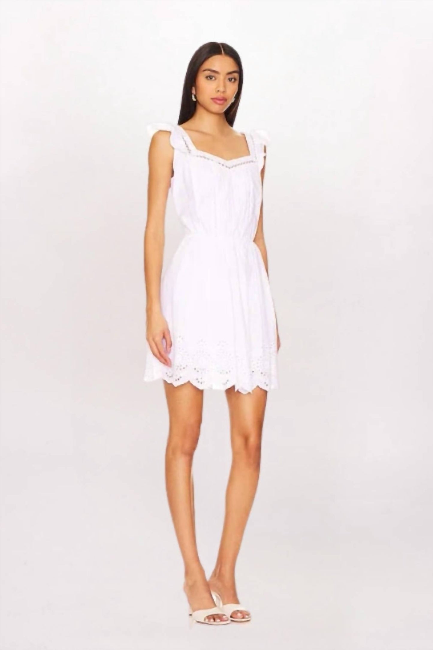 Steve Madden - Women's Astra Eyelet Voile Dress