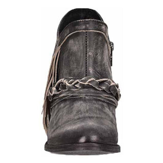 Corral - Women's Zipper & Woven Round Toe Bootie