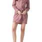 Steve Madden - COLLARED STRIPE MINI DRESS