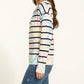 Fdj - Rosette Print Boat Neck Sweater
