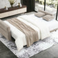 Haran Fabric Pull-Out Sleeper with Storage
