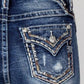 Miss Me - Women's Mid-rise Boot Cut Jean