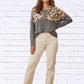 Haptics - Leopard Print Sweater Top