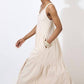 Apricot - Shell Detail Midmaxi Dress