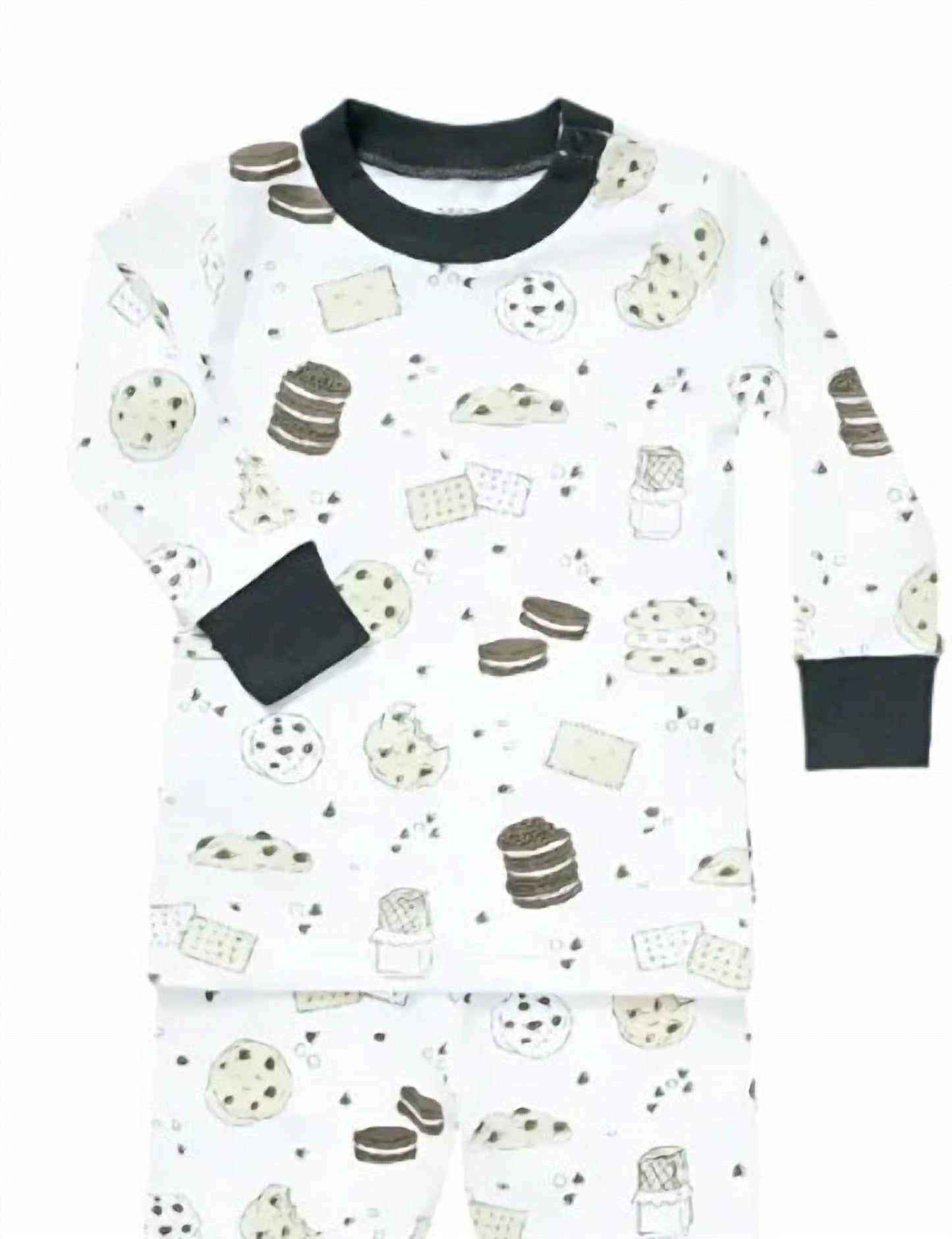 Baby Noomie - Kid's Cookies Two Piece Pajama Set