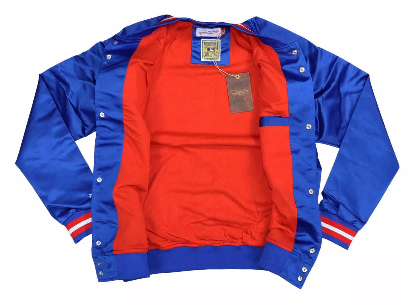 Mitchell & Ness - Men's Atlanta Braves Mlb Cooperstown Collection Jacket - Plus
