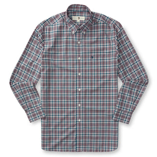 Duck Head - Wallace Ls Performance Poplin Plaid Shirt