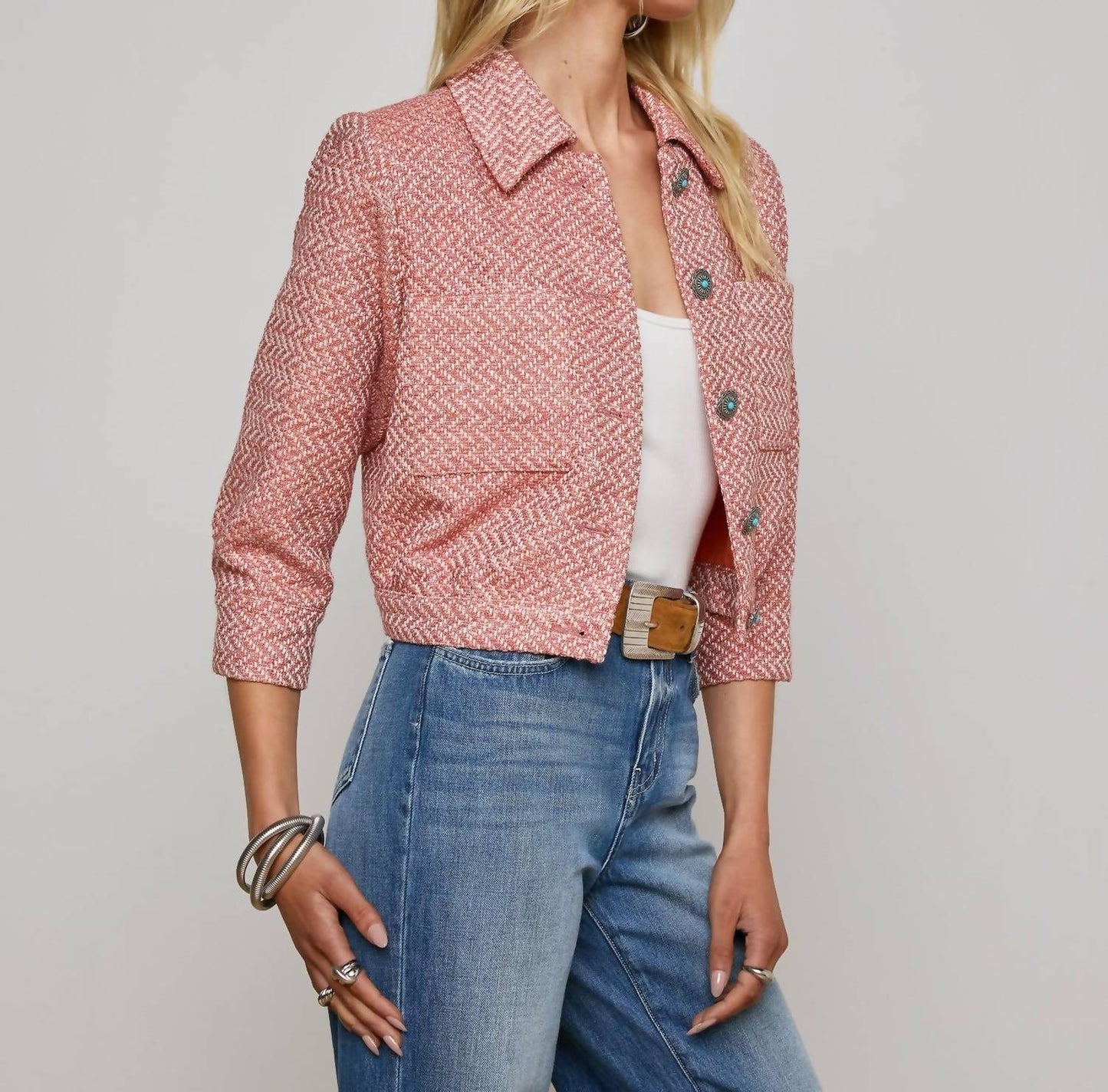 L'Agence - Jia Tweed jacket