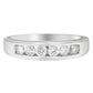 14K White Gold 3/4ct. TDW Diamond Channel Band Ring (H-I, I1-I2)