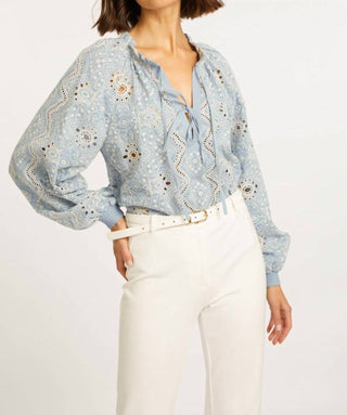 Caballero - Aurelia Long Sleeve V-neck Top