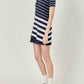 2.7 August Apparel - Multi Stripe Mini Dress