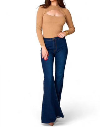 Buddylove - Nadia Long Sleeve Cutout Bodysuit