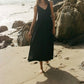 A.Ren - Eleonie Linen V-neck Sleeveless Dress