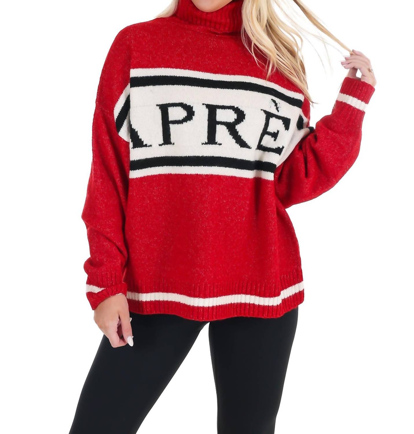 Blu Pepper - Apres Turtleneck Knit Sweater