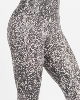 Spanx - FAUX LEATHER SNAKE SHINE LEGGINGS