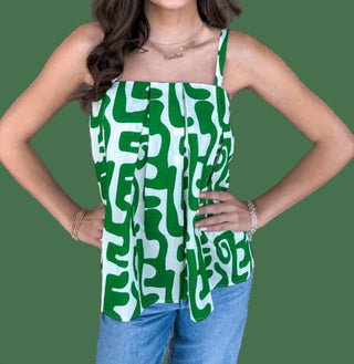 Thml - Printed Flowy Tank Top