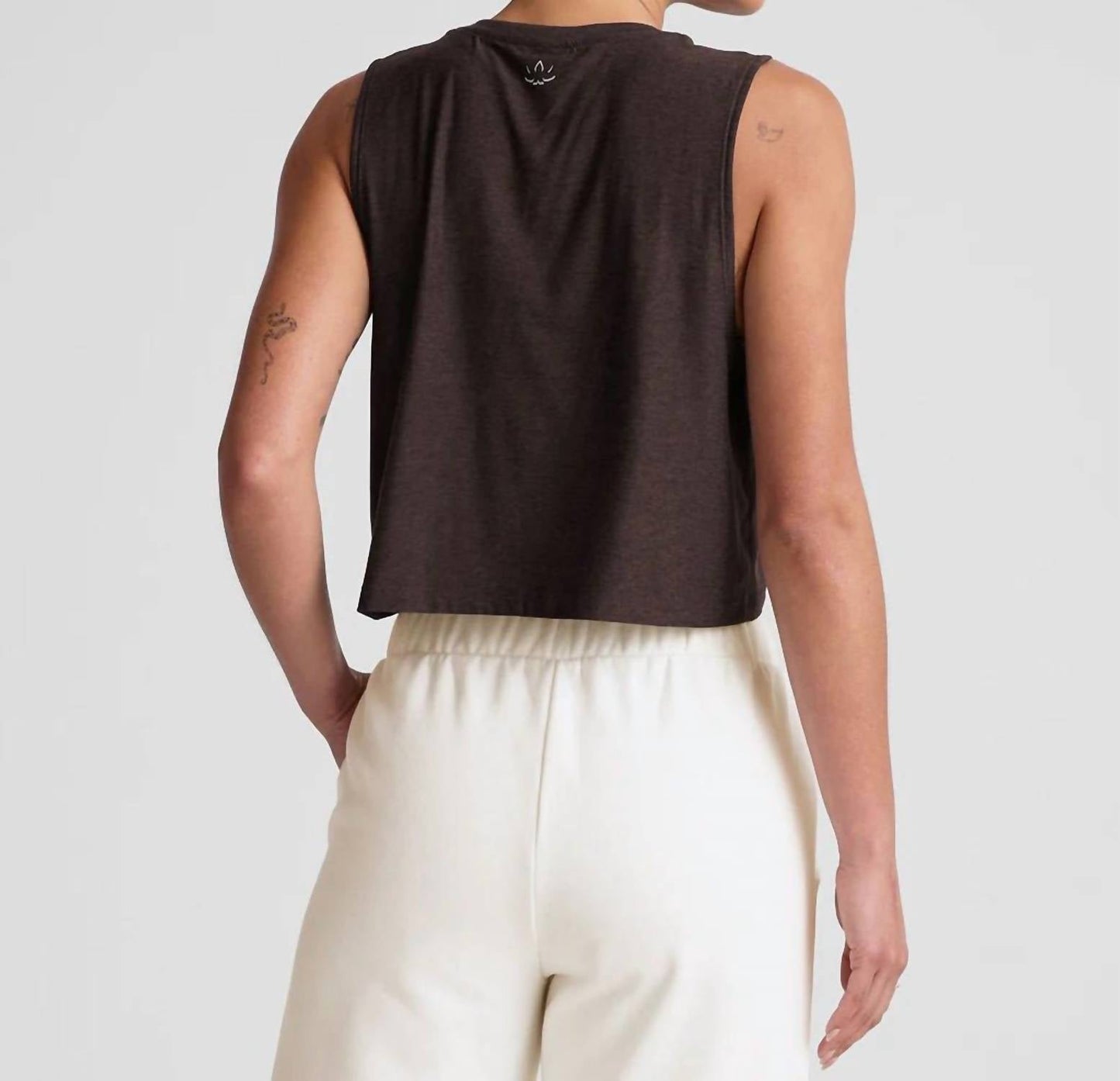 Beyond Yoga - Featherweight Minimal Cropped Tank