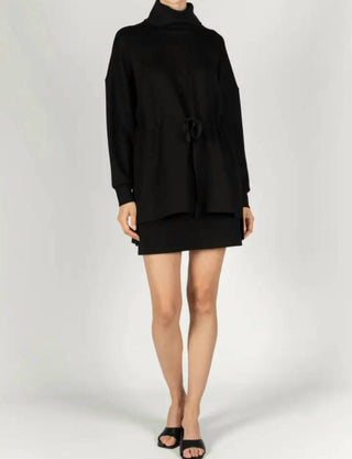Before You - Tunic Sweater W/ Adjustable Drawstring Waist