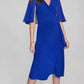 Joseph Ribkoff - Ruffled Midi Dress