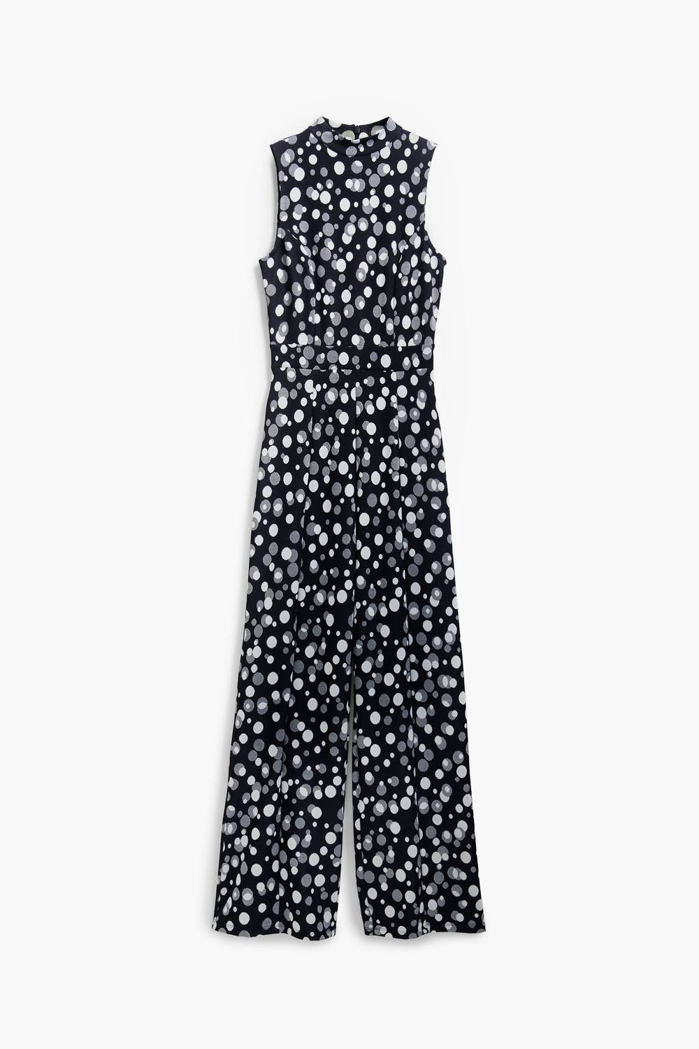 Desigual - Dotty Mock Neck Jumpsuit