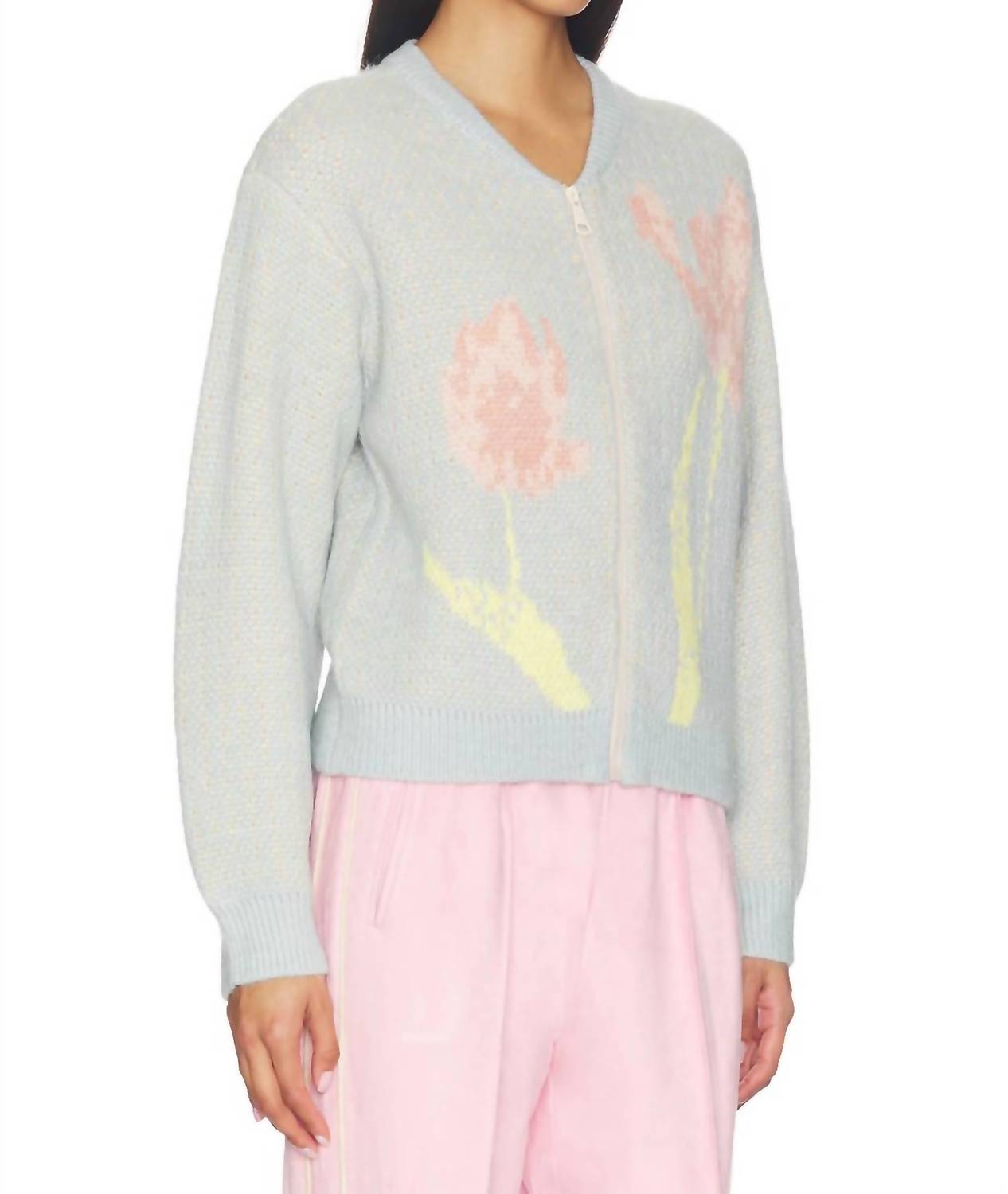 Steve Madden - Jena Long Sleeve Sweater Jacket