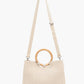 America & Beyond - Women's Leopard Beaded Tote Bag