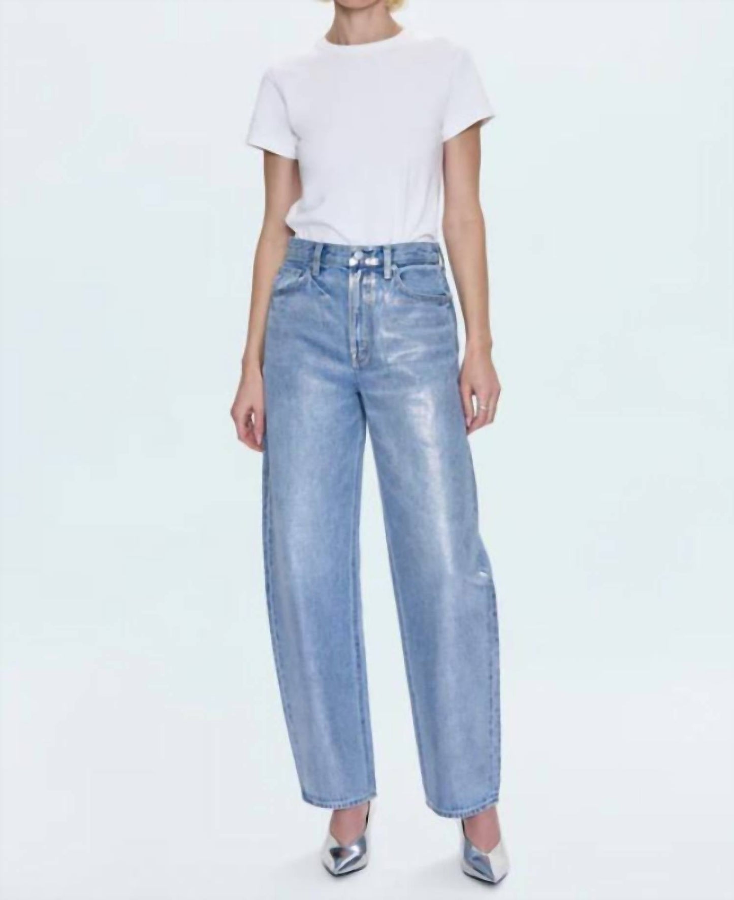 Pistola - Wes High Rise Barrel Jeans