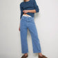 Free People - Deep Trance Boyfriend Barrel Jean