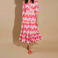 Jude Connally - Candy 3/4 Sleeves Maxi Dress