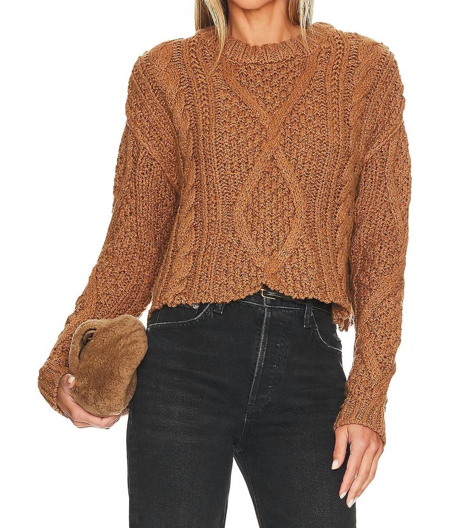 Free People - Cutting Edge Cable Sweater