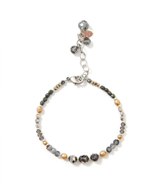 Anne Vaughan - Women's Crystal And Gemstone Bracelet