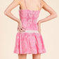 Baby Pink - Finley Embroidered Mini Dress