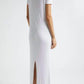 Atm - Rib Short Sleeve Maxi Dress