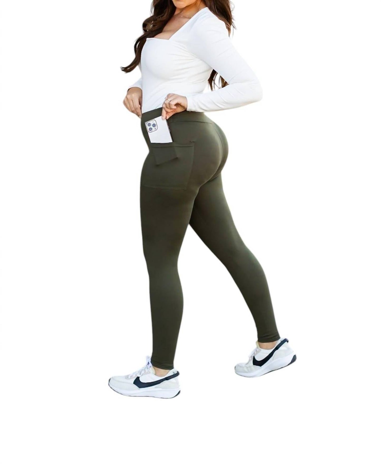 Julia Rose - Full Length Leggings With Pocket