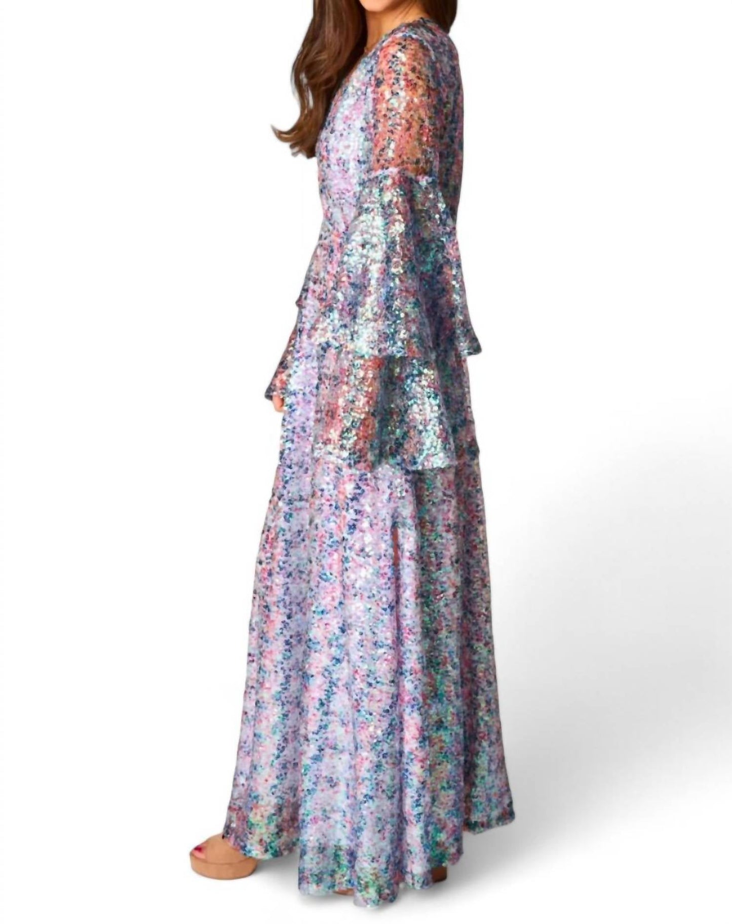 Buddylove - COLETTE LONG SLEEVE MAXI DRESS