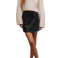 Z Supply - Ciera Faux Leather Mini Skirt