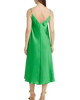 L'Agence - Lorraine Trapeze Midi Dress