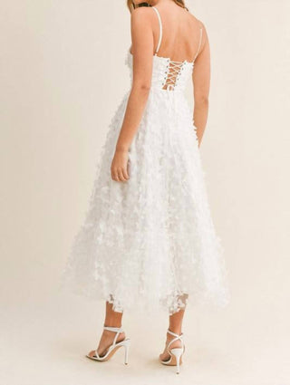 Mable - Ember Butterfly Midi Dress