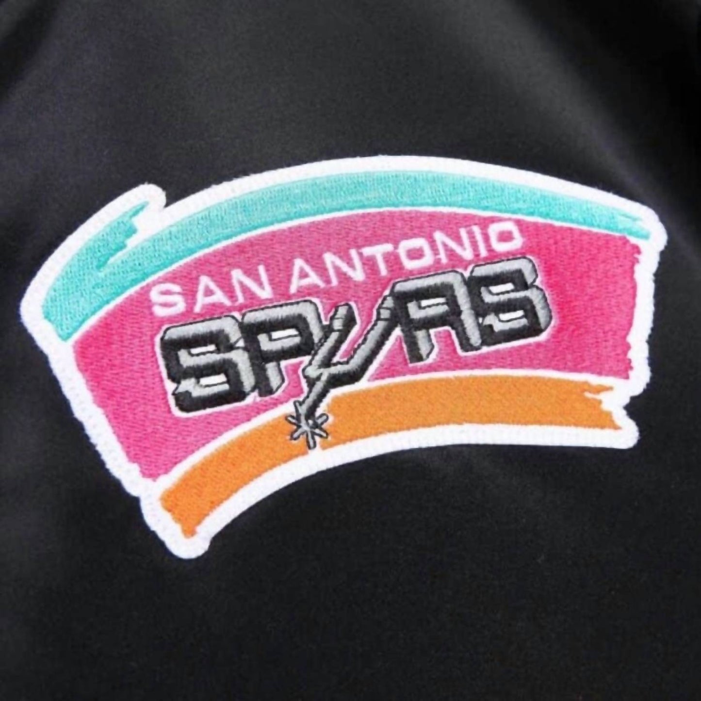 Mitchell & Ness - Nba San Antonio Spurs Champ City Satin Jacket