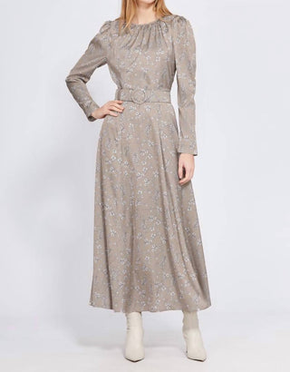 Eola - Long Sleeve Maxi Dress