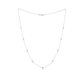 Diana M Jewels - 1.00 Cts Diamonds-by-the-yard Necklace
