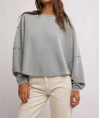 Free People - Eclipse Oversize Long Sleeve Tee