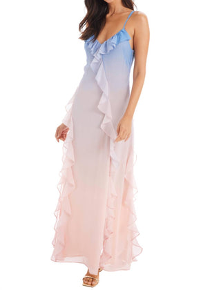 Allison New York - Jackie Ruffle Maxi Dress