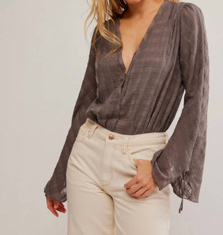 Free People - Everything Rosy Bodysuit