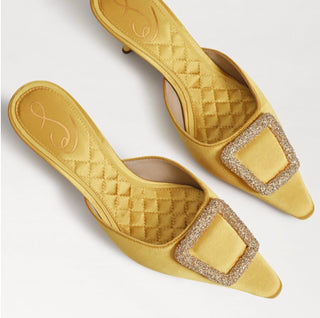 Sam Edelman - Women's Brit Kitten Heel Slip On Pointed Toe Fashion Pumps