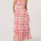 Astr - Vonnessa Pleated Floral Maxi Dress