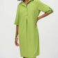 Joseph Ribkoff - Pleated Shirt Dress