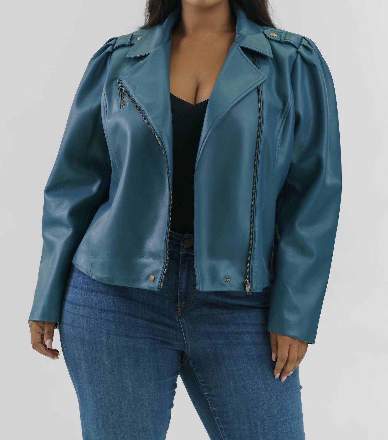 Marie Oliver - Maeve Moto Jacket - Plus