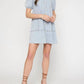 Entro - Denim Smocked Dress