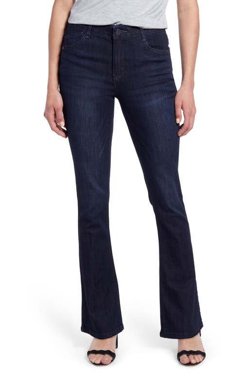 Wit & Wisdom Ab-Solution High Waist Itty Bitty Bootcut Jeans in Blue, Size 2